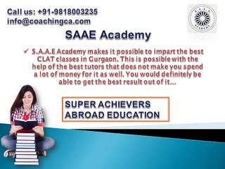 cat Coaching in Gurgaon