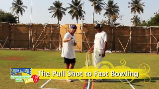 Cricket Practice_The Pull Shot to Fast Bowling