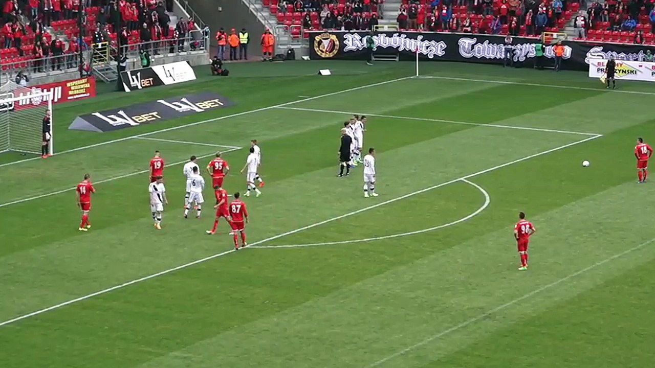 WlDZEW - LEGlA II - gol DanieIa Mąki 15/04/17