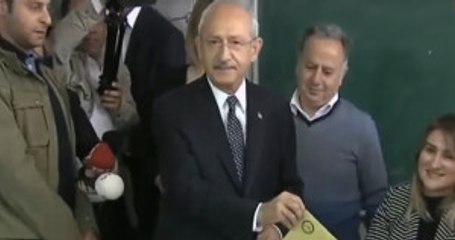 CHP Genel Başkanı Kemal Kılıçdaroğlu Oyunu Kullandı