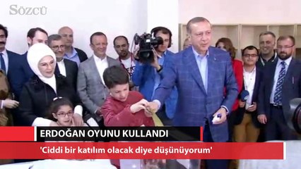 Erdoğan: 'Ciddi bir katılım olacak diye düşünüyorum'