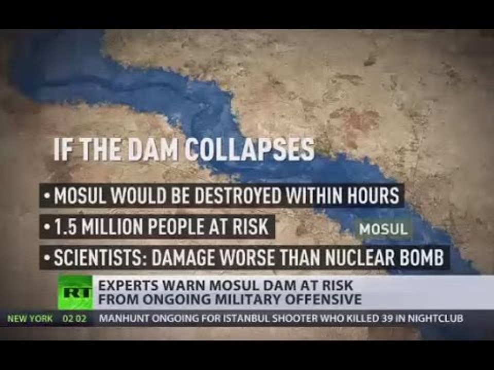 Worse than ISIS & nuclear bomb? Mosul dam at risk from ongoing military offensive