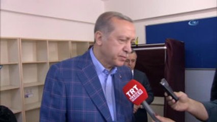 Cumhurbaşkanı Erdoğan, "Türkiye, Sandıklar Açılıp Sayımlar Yapılınca İnşallah Geleceğe Yürüyecektir"