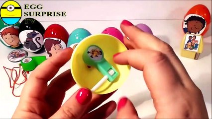 Caillou surprise eggs  8 surprise eggs Caillou toyt5643535se eggs kids w