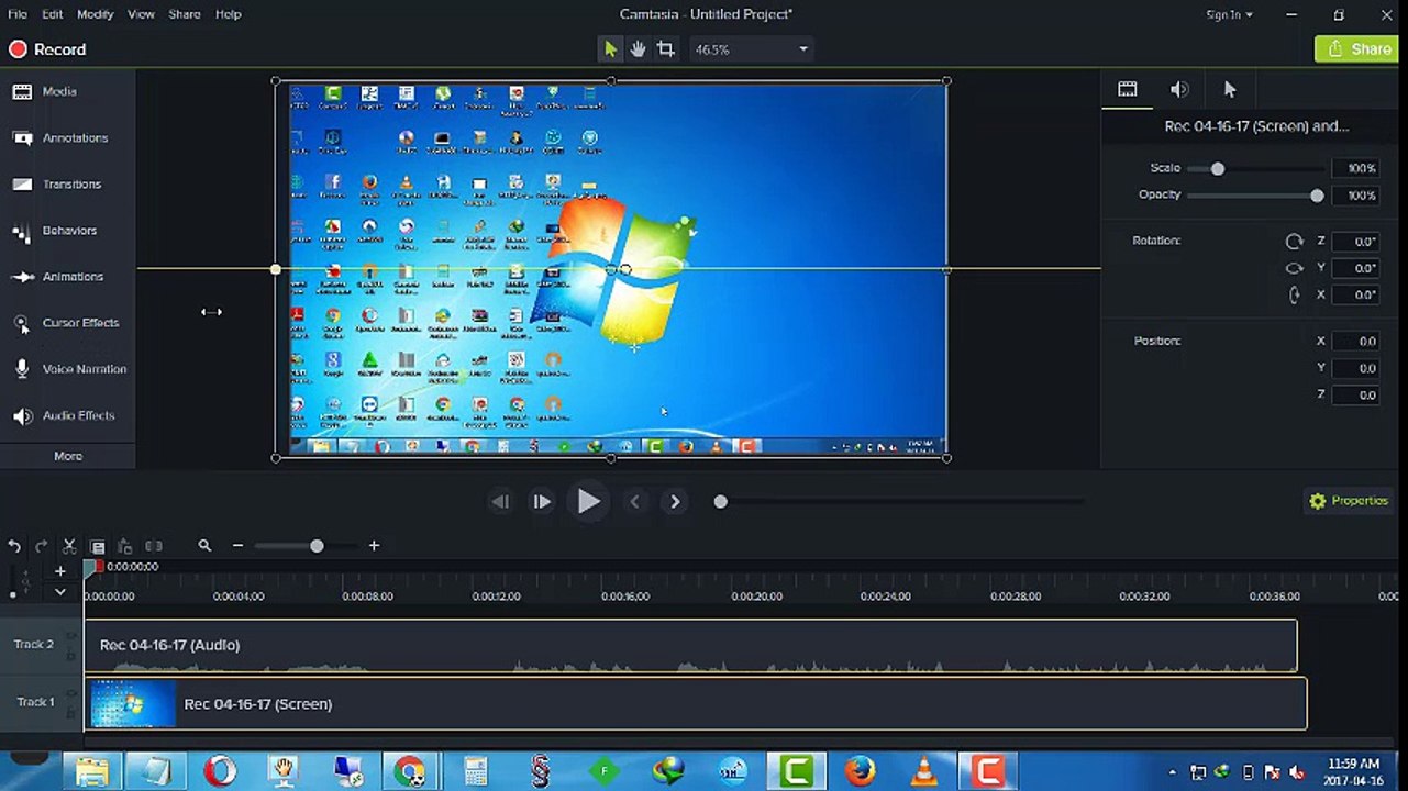 Tutorial 5 in camtasia 9