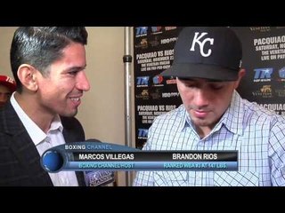 Brandon Rios explains why he will retire Pacquiao "I'm young, hungry w/balls & heart"