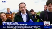 Message de Benoît Hamon à ses soutiens: 