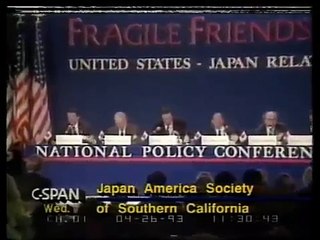 Download Video: U.S. Japan Relations: Trade, Economics, Foreign Policy, Military, Jobs - Michael Crichton (1993) part 2/2