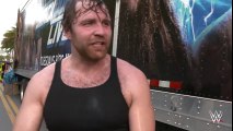 Dean Ambrose on one of the worst beatings of his life  WrestleMania 4K Exclusive, April 2, 2017