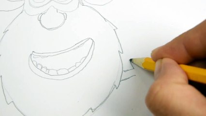 How to Draw and color Booba Cartoon Dra