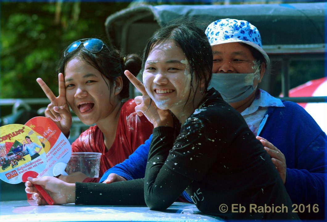 Songkran 2016: Jomtien, Thailand