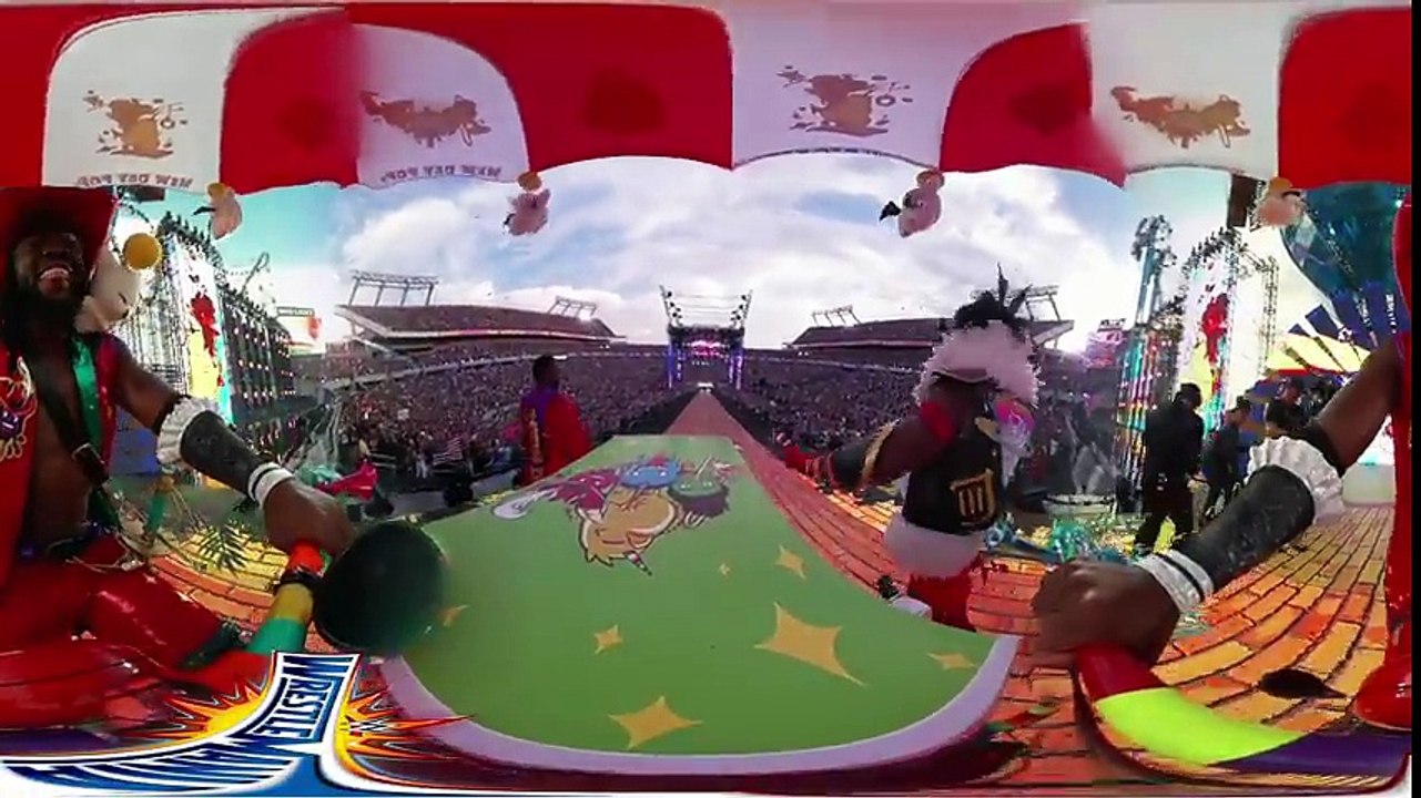 The New Day's WrestleMania 33 entrance in 360º will give you chills!
