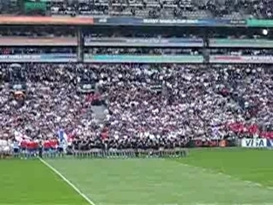 Hymne La Marseillaise France Ruby contre Géorgi...