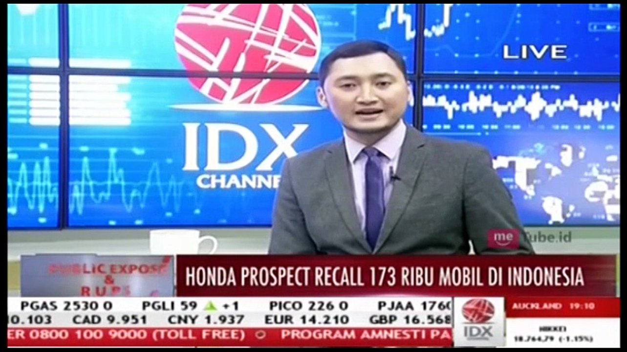 Honda Prospect Recall 173 Ribu Mobil di Indonesia