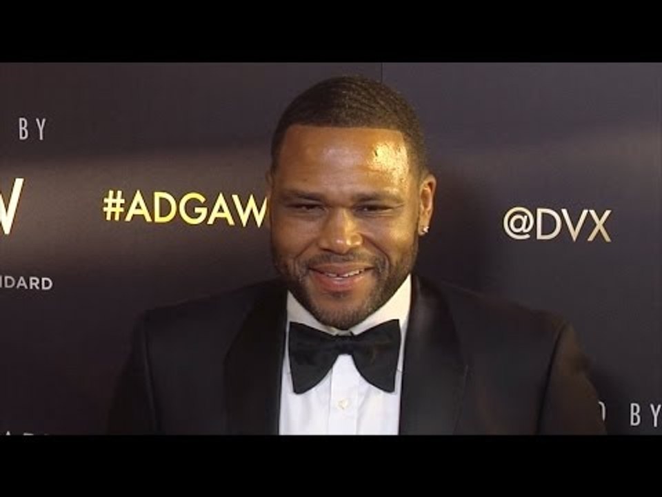 Anthony Anderson arrives at Art Directors Guild Awards 2016 Red Carpet