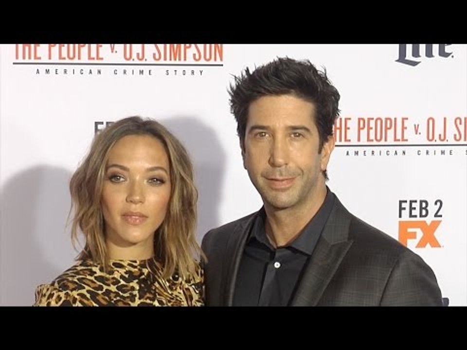 David Schwimmer & Zoe Buckman "The People v. O.J. Simpson: American Crime Story" Premiere
