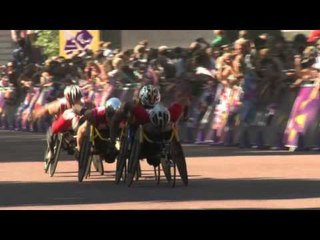 Highlights: T11/12, T46 and wheelchair marathon - London 2012 Paralympic Games