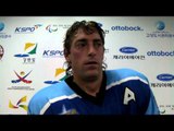 Italy's Florian Planker - 2013 IPC Ice Sledge Hockey World Championships A-Pool Goyang