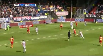 Fran Sol Goal - Willem II 1-0 G.A. Eagles 16.04.2017