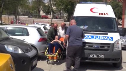 Edirne Kanser Hastası Sedye Ile Oy Kullanmaya Gitti