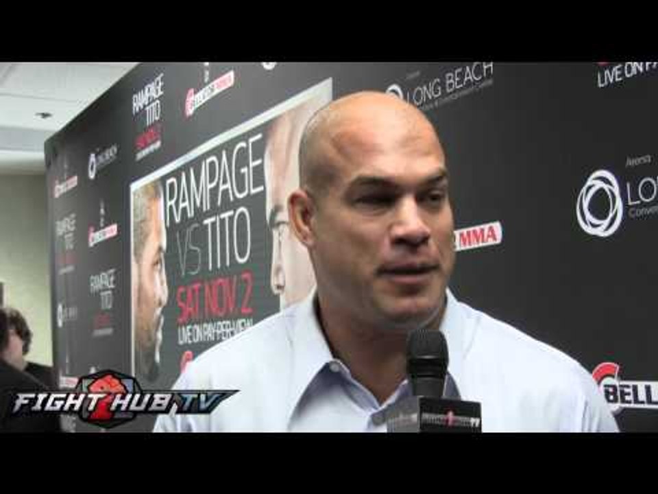 Tito Ortiz was hesitant in fighting Rampage, jabs at Dana White, has 2 year Bellator MMA deal
