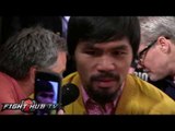 Manny Pacquiao never thought retirement after Marquez loss; Rios win restores confidence