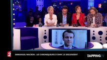 Emmanuel Macron - ONPC : les chroniqueurs de Laurent Ruquier le descendent (vidéo)