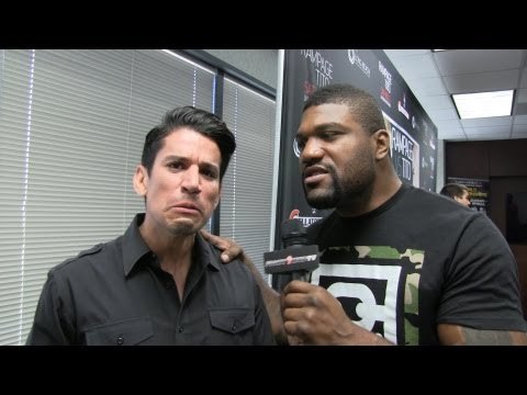 Rampage Jackson says he is back, says a lot of mma fans are sheep & talks Tito fight