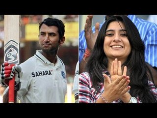 Cheteshwar Pujara's wife reaction caught on camera after successful review appeal | Oneindia News