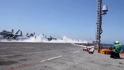 Download Video: Breaking News/USS Theodore Roosevelt Conducts Flight Operations/Southern Cali