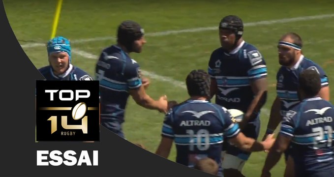 TOP 14 ‐ Essai Akapusi QERA (MHR) – Montpellier - Bayonne – J24 – Saison 2016/2017