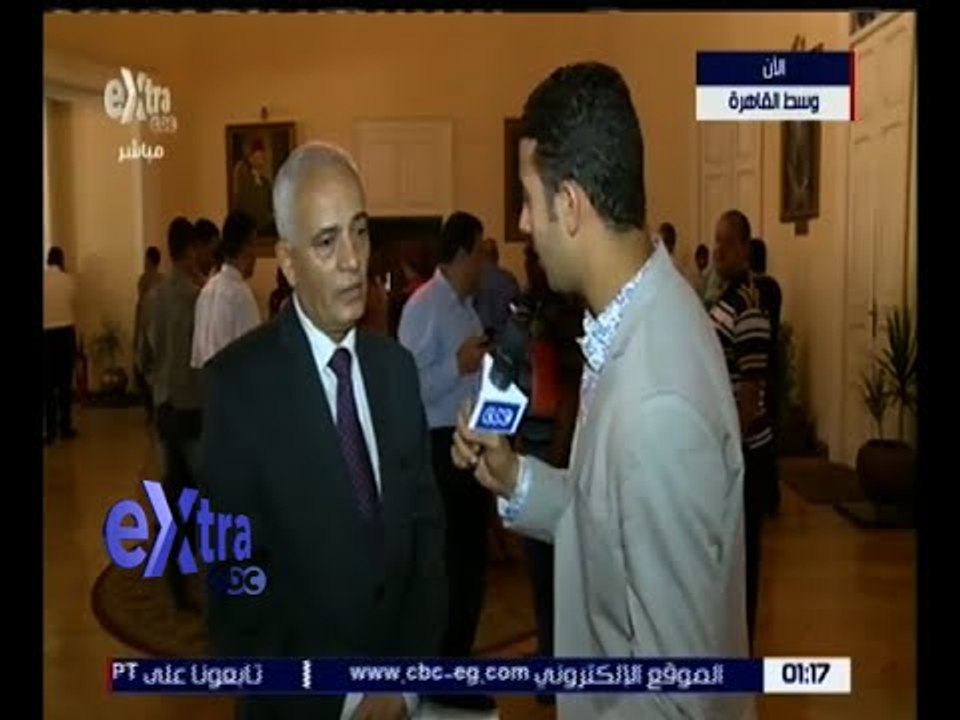 غرفة الأخبار | لقاء خاص مع د. رضا حجازي رئيس قطاع التعليم عقب إعلان نتيجة الثانوية العامة