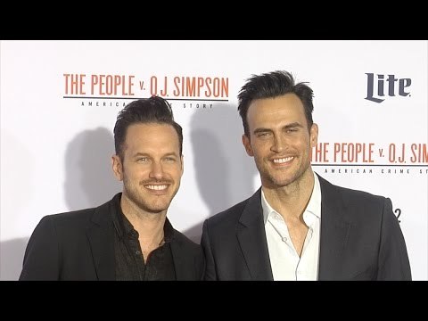 Cheyenne Jackson & Jason Landau The People v. O.J. Simpson: American Crime Story Premiere