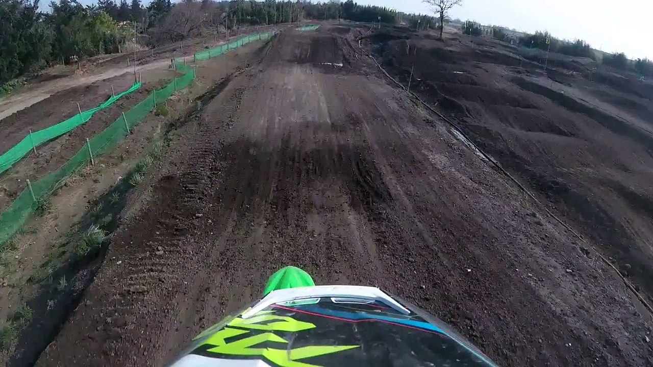 2017/3/20　オフビ　KX250F　スタッフシュンスケ練習走行