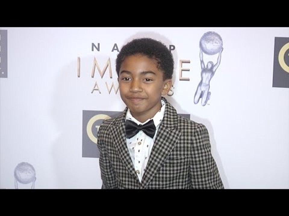 Miles Brown "Black-ish" 47th NAACP Image Awards Nominees’ Luncheon Arrival