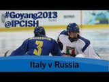 Ice sledge hockey - Italy v Russia - 2013 IPC Ice Sledge Hockey WorldChampionships A Pool Goyang