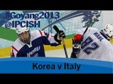 Ice sledge hockey - Korea v Italy - 2013 IPC Ice Sledge Hockey WorldChampionships A Pool Goyang