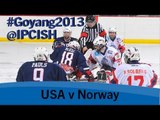 Ice sledge hockey - USA v Norway - 2013 IPC Ice Sledge Hockey WorldChampionships A Pool Goyang
