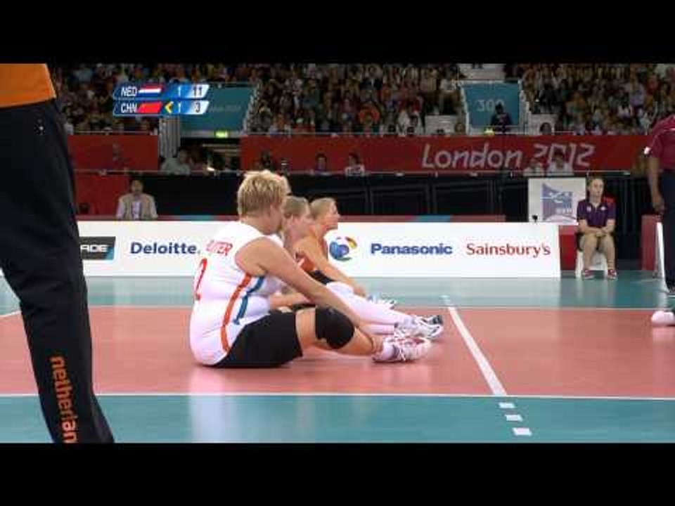 Sitting volleyball (women) - Netherlands v China - London 2012 Paralympic Games