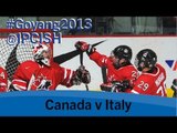 Ice sledge hockey - Canada v Italy - 2013 IPC Ice Sledge Hockey World Championships A Pool Goyang