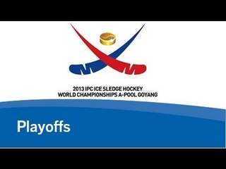 Ice sledge hockey - Semi-final Canada v Czech - 2013 IPC Ice SledgeHockey World Championships