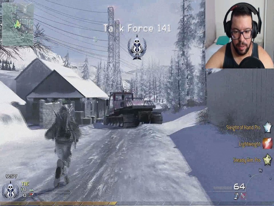 CALL OF DUTY MODERN WARFARE 2 - ÚLTIMO KILL FOI MEU HAHAHA