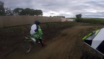 【オフビ】20161029　S,HさんＡコース追走２　KLX150L 　リバーサイドオフロード練習会【Gopro5session】