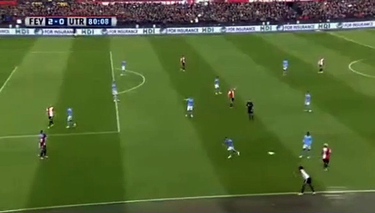 Eljero Elia  Goal - Feyenoord 2-0 Utrecht 16.04.2017