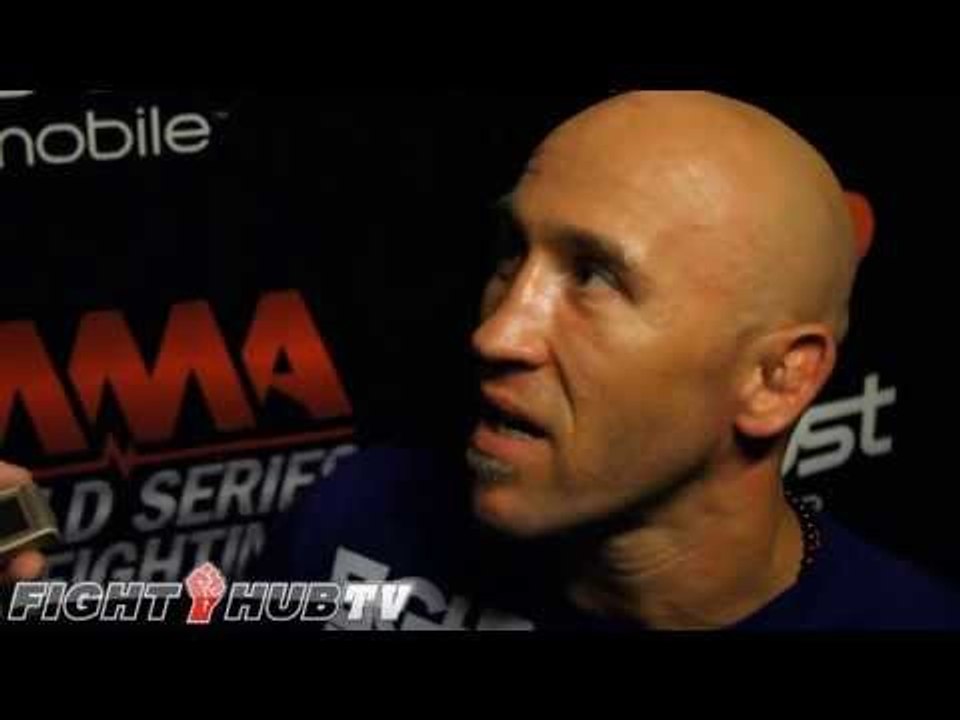 Josh Burkman post fight interview at WSOF 3