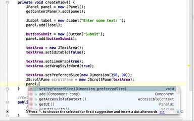 JTextArea - Java GUI Building Tutorial #5 - Dailymotion