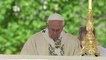 Rome: le pape François célèbre la messe de Pâques
