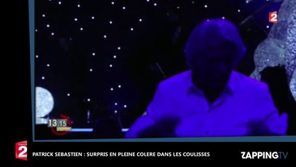Patrick Sébastien : Surpris en pleine colère dans ses coulisses (vidéo)