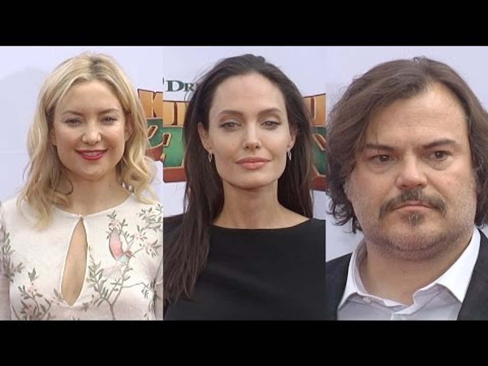 "Kung Fu Panda 3" World Premiere Angelina Jolie, Kate Hudson, Jack Black