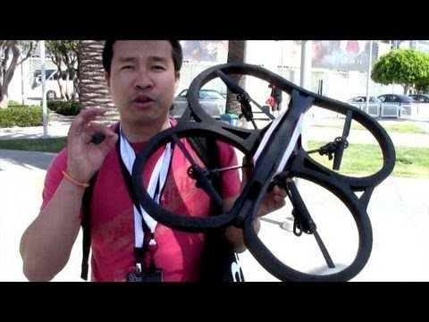 E3 2012 : L'AR Drone 2.0 de Parrot testé par Maxime !